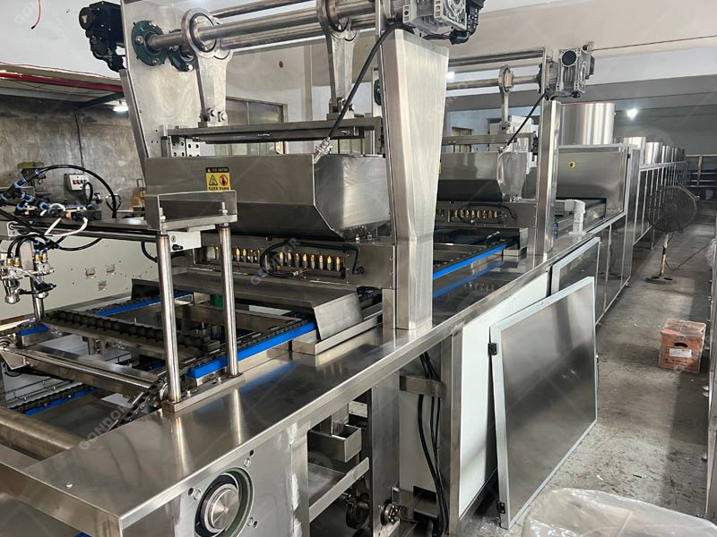 Automatic candy making machines for hard/soft candy mass production