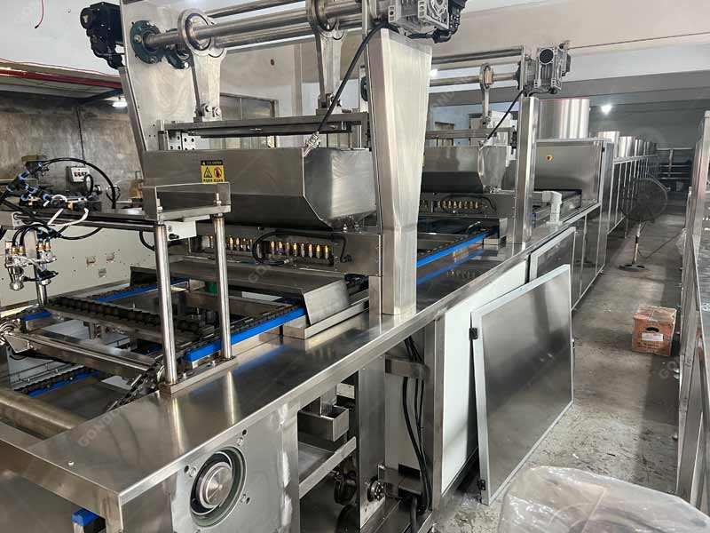 Stainless steel lollipop making machine for food-grade hard/soft candy production