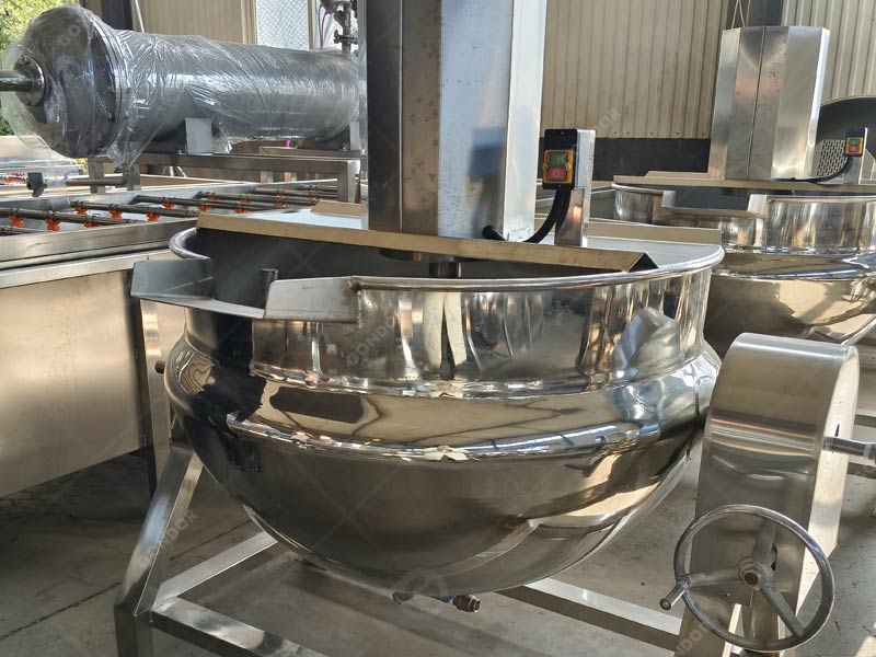 Commercial candy making equipment for small to medium confectionery factories