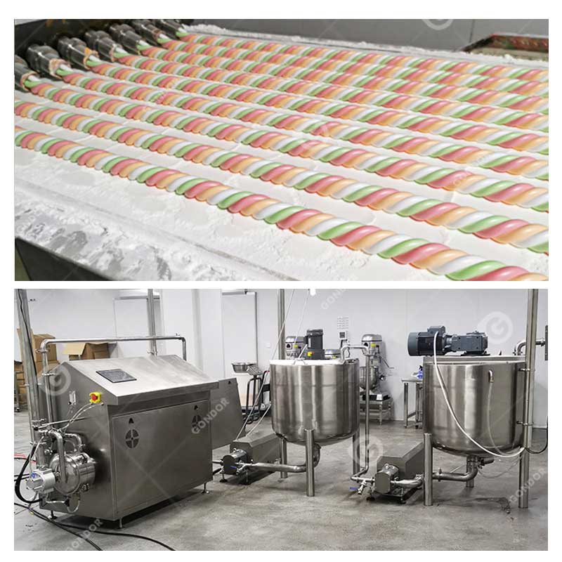 Marshmallow Continuous Aerator Maker Machine