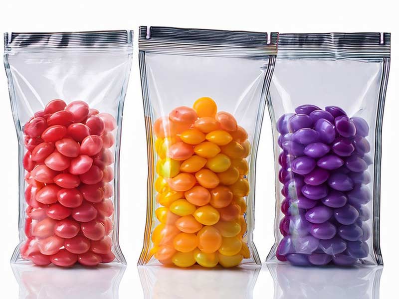 Gummy packaging equipment with counting and filling function