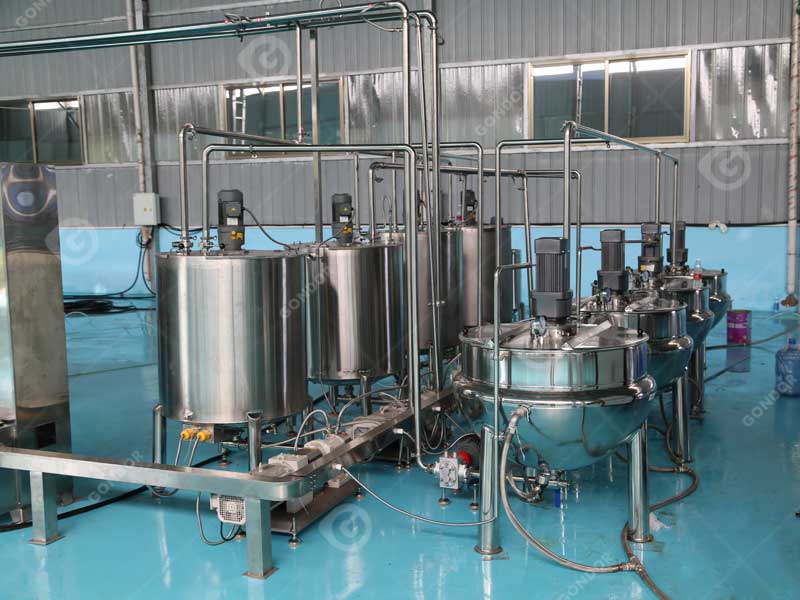 CE certified gummy machine maker