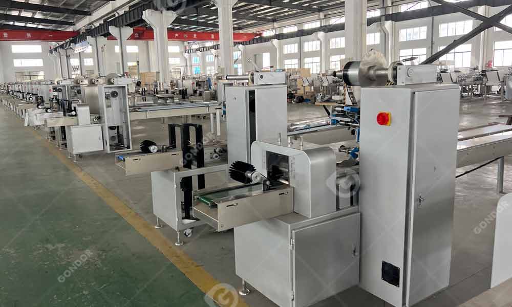 high speed automatic candy wrapping machine